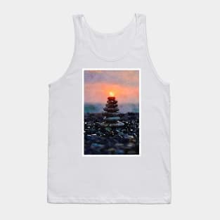 Nature's Creation Watercolor Tank Top